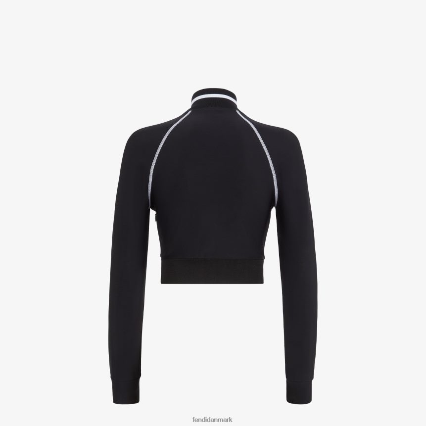 tech stof sweater Kvinder Fendi beklædning sort A44V2D1174