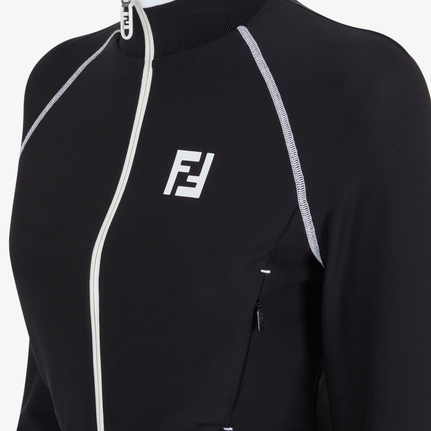 tech stof sweater Kvinder Fendi beklædning sort A44V2D1174