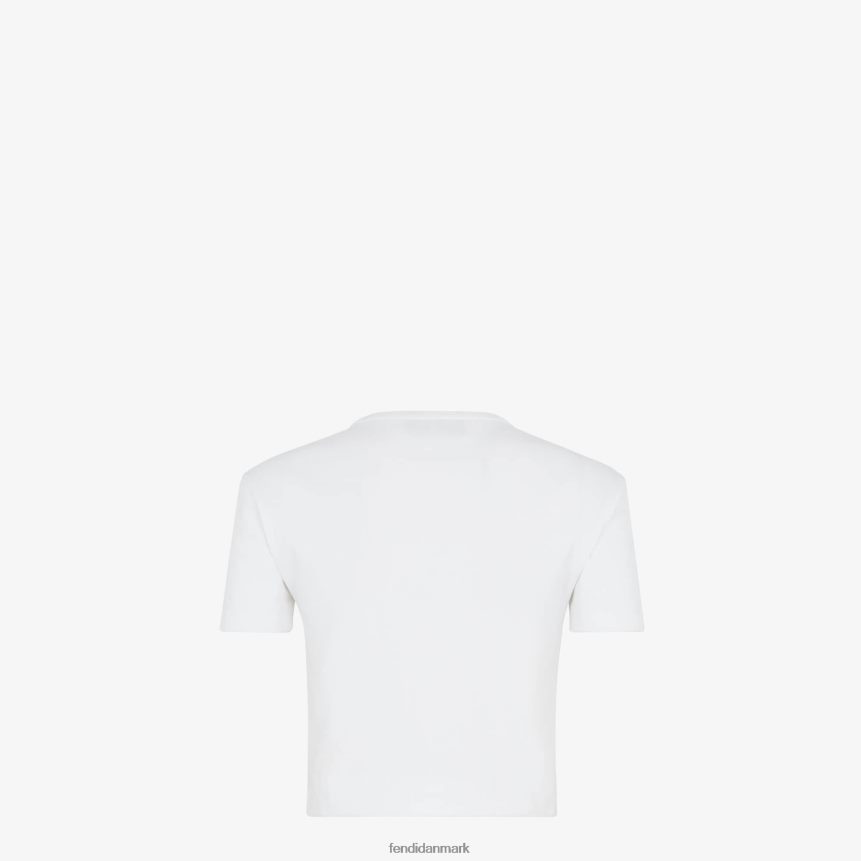 bomuldstrøje Kvinder Fendi beklædning hvid A44V2D936