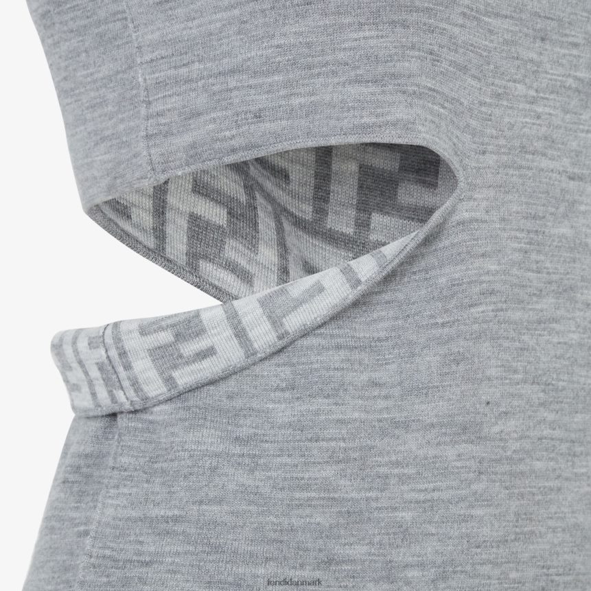 uld top Kvinder Fendi beklædning grå A44V2D1100