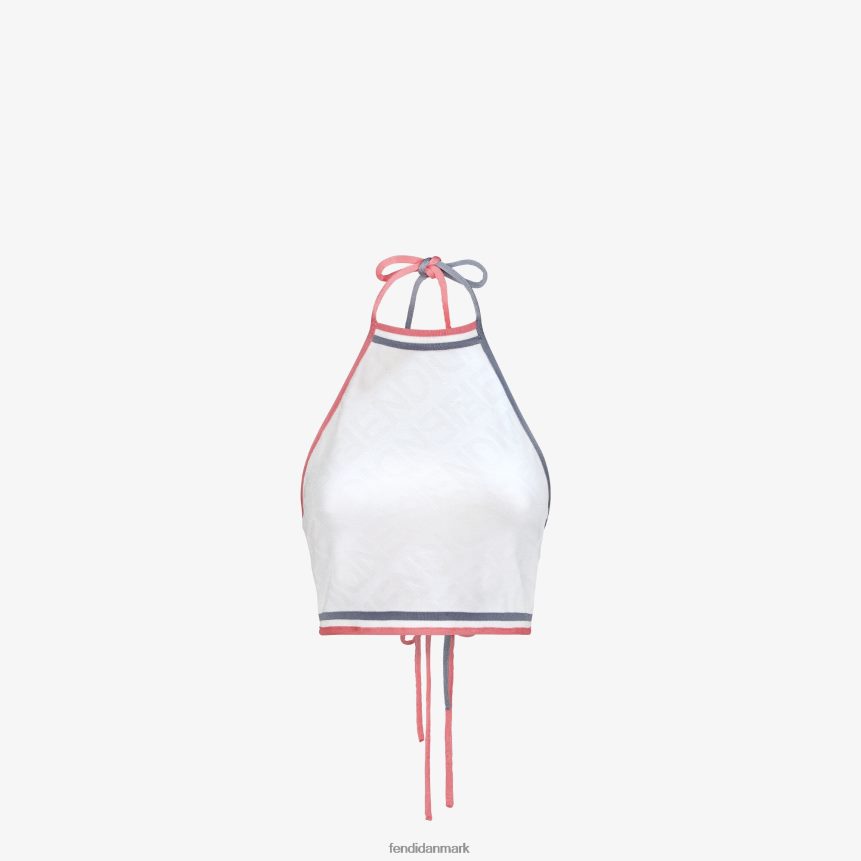 viskose top Kvinder Fendi beklædning hvid A44V2D1032