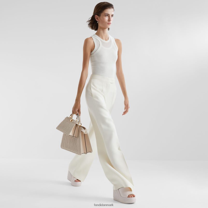 viskose top Kvinder Fendi beklædning hvid A44V2D1146