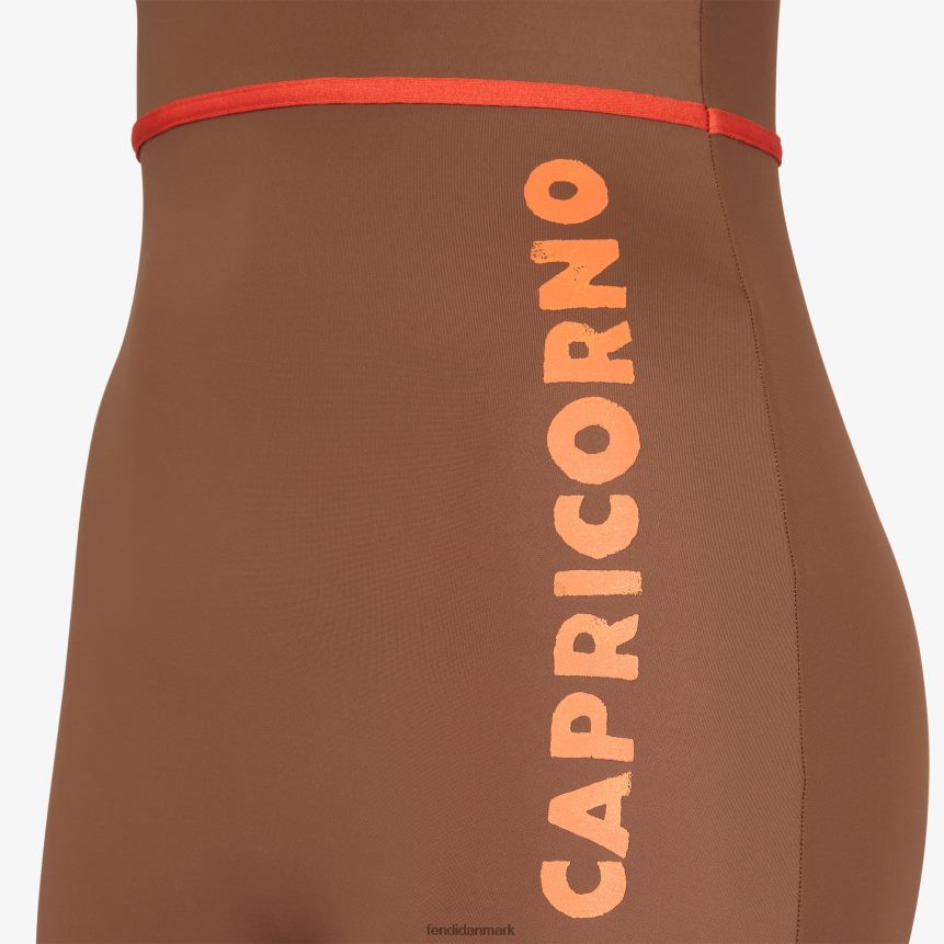 bodysuit i lycra Kvinder Fendi beklædning Brun A44V2D1056