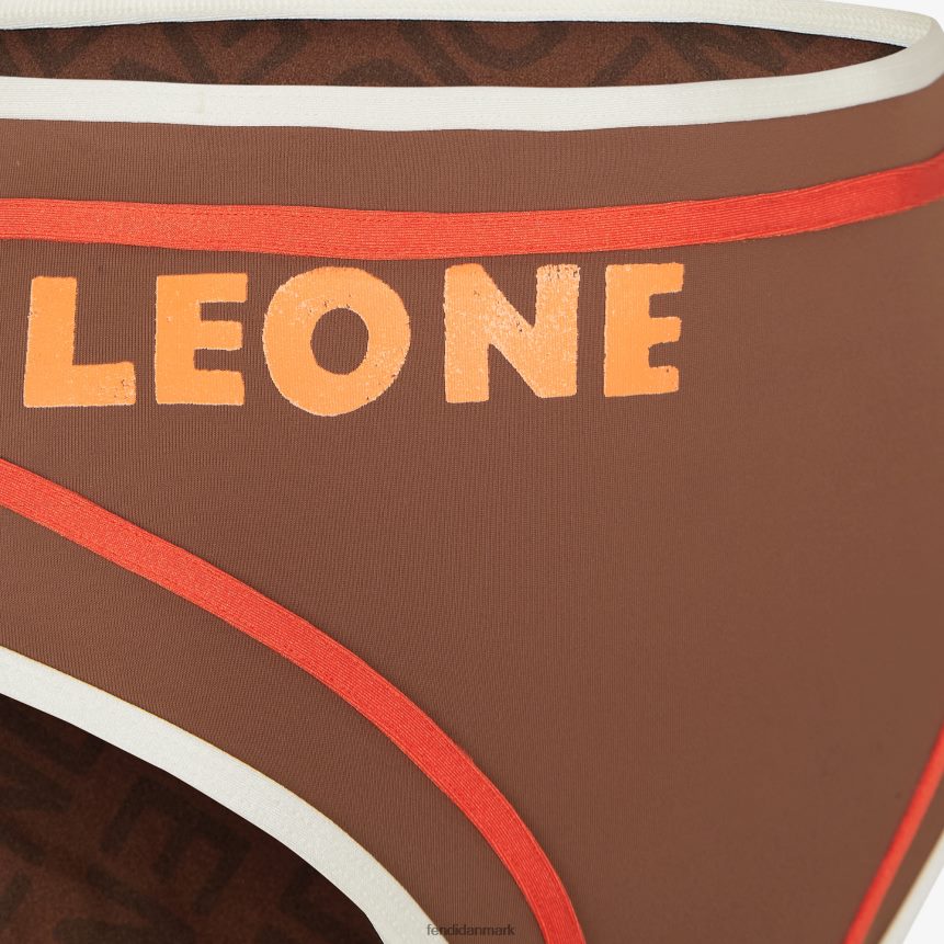 lycra bikini Kvinder Fendi beklædning Brun A44V2D1054
