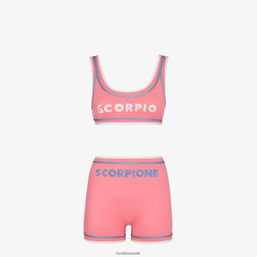 lycra bikini Kvinder Fendi beklædning lyserød A44V2D1050