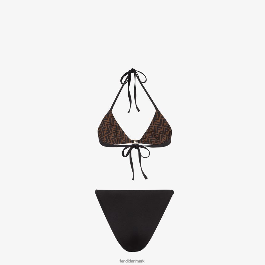 lycra bikini Kvinder Fendi beklædning sort A44V2D1073