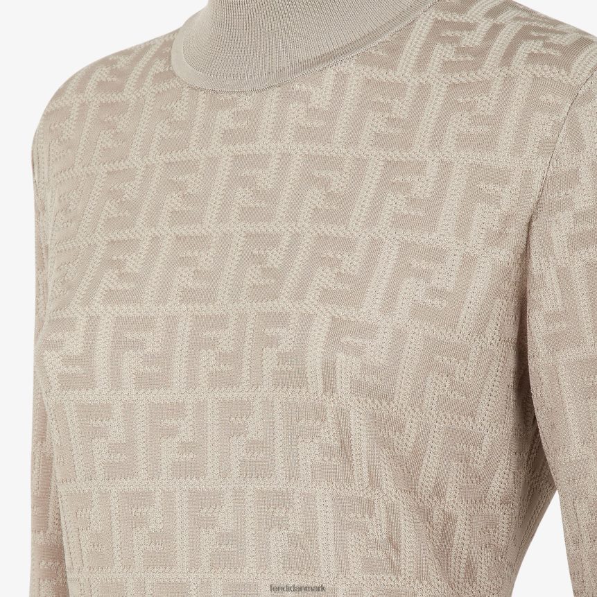 due stof sweater Kvinder Fendi beklædning beige A44V2D1192