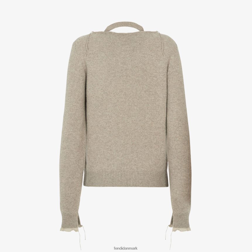 kashmir pullover Kvinder Fendi beklædning beige A44V2D960