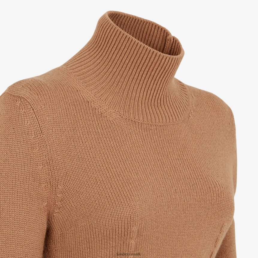 kashmir sweater Kvinder Fendi beklædning Brun A44V2D1106
