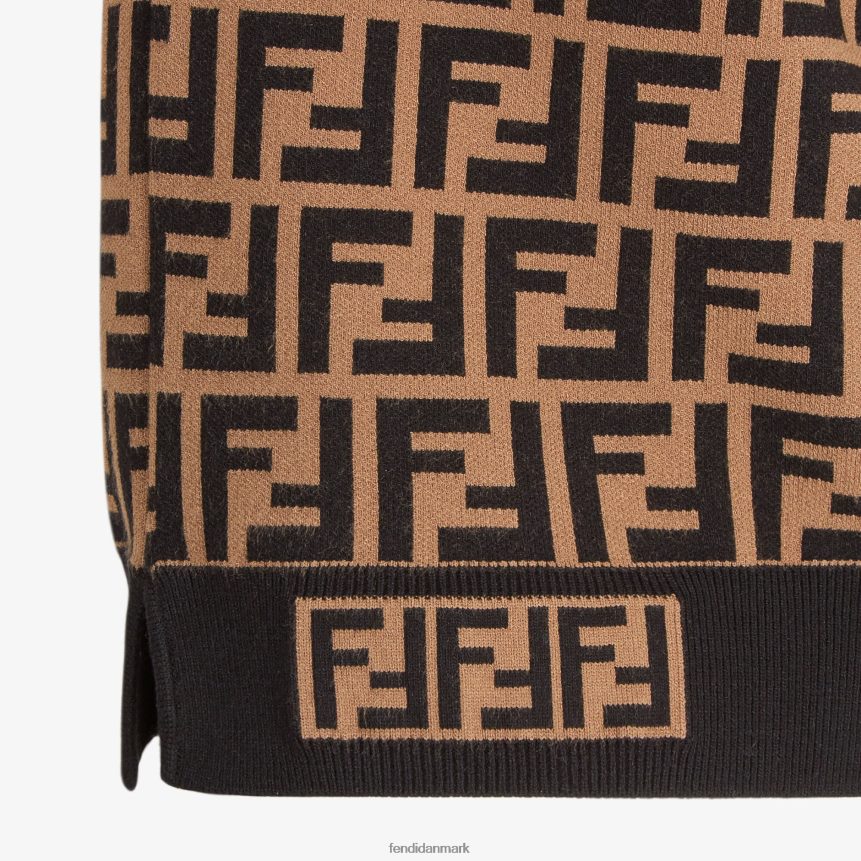 stof ff motiv sweater Kvinder Fendi beklædning flerfarvet A44V2D977