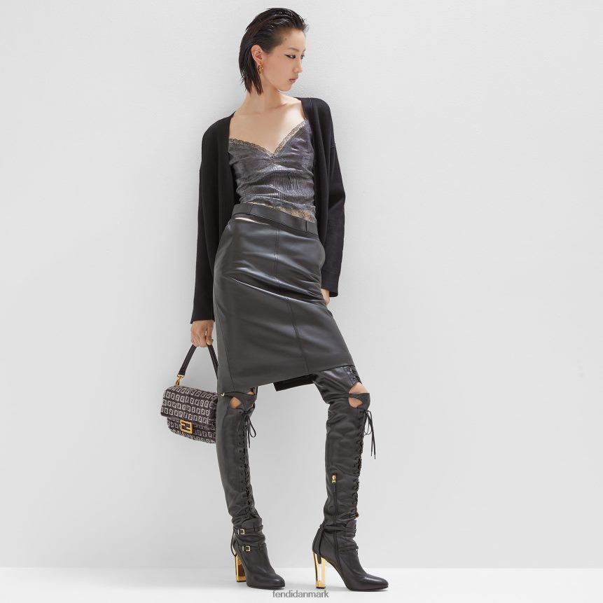 strik cardigan Kvinder Fendi beklædning sort A44V2D1180