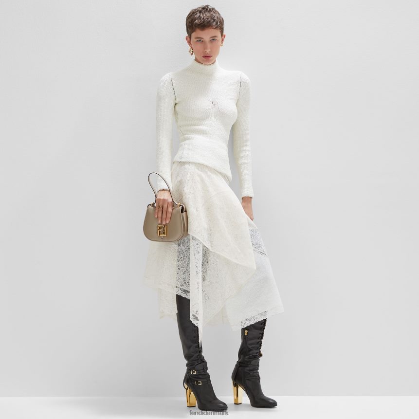 viskose sweater Kvinder Fendi beklædning hvid A44V2D987