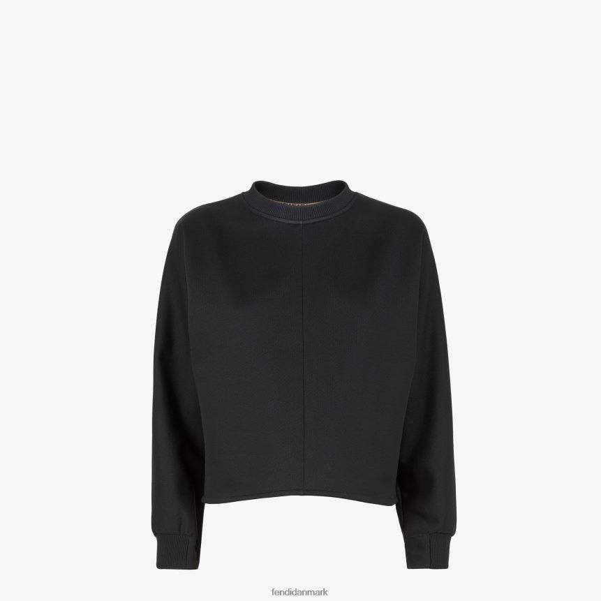 jersey sweatshirt Kvinder Fendi beklædning sort A44V2D1210