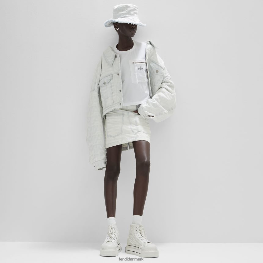 jersey t-shirt Kvinder Fendi beklædning hvid A44V2D1145