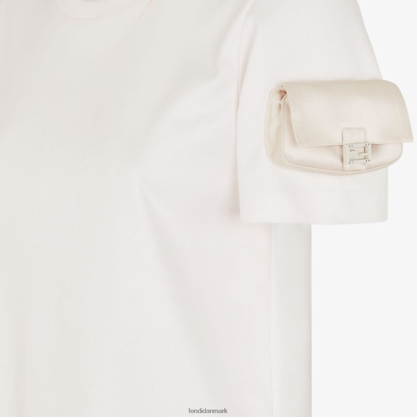 jersey t-shirt Kvinder Fendi beklædning hvid A44V2D1150