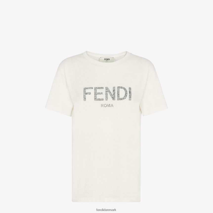 jersey t-shirt Kvinder Fendi beklædning hvid A44V2D950