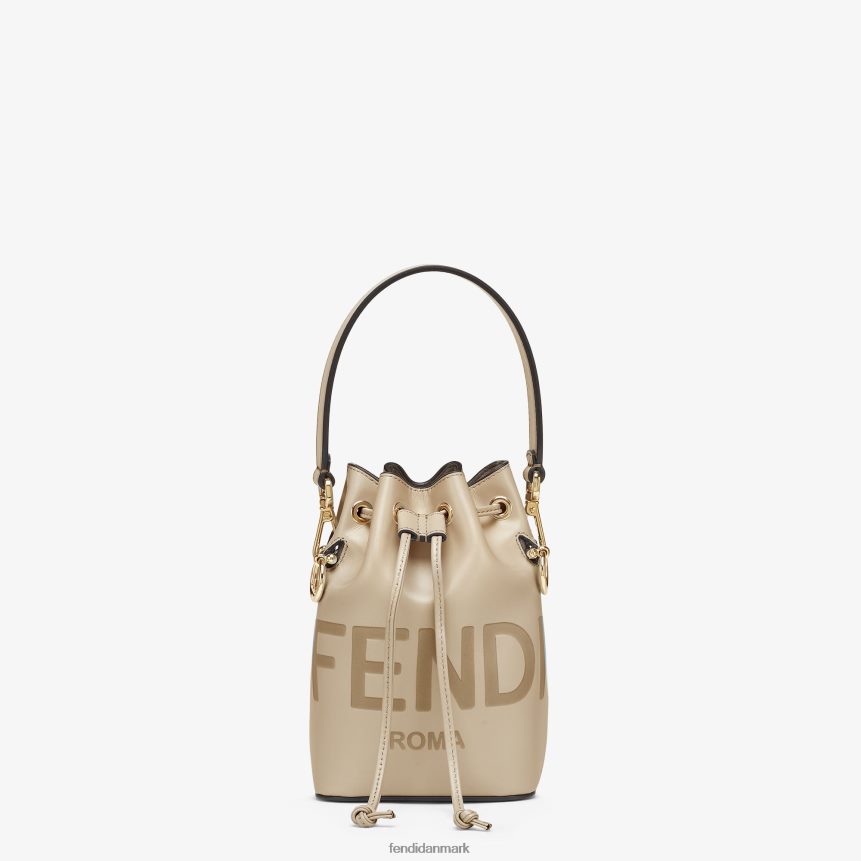 due-læder mini-taske Kvinder Fendi tilbehør beige A44V2D827