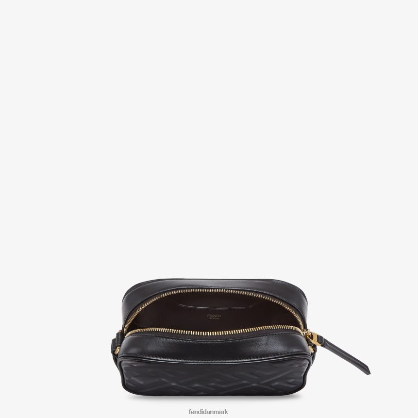 mini taske i læder Kvinder Fendi tilbehør sort A44V2D668