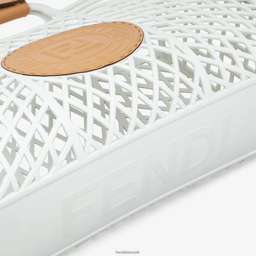 minipose af genbrugsplast Kvinder Fendi tilbehør hvid A44V2D619