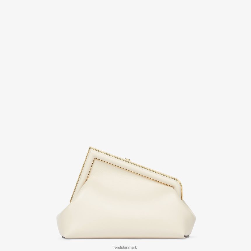 Camellia lædertaske Kvinder Fendi tilbehør hvid A44V2D853