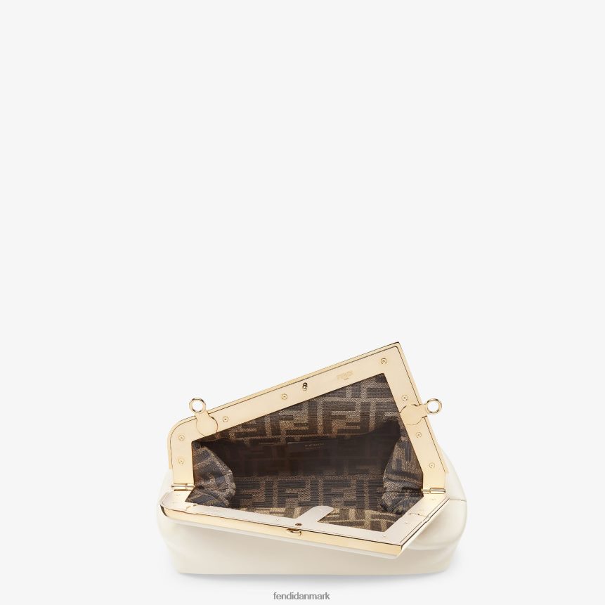 Camellia lædertaske Kvinder Fendi tilbehør hvid A44V2D853