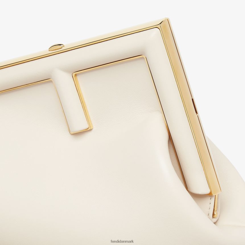 Camellia lædertaske Kvinder Fendi tilbehør hvid A44V2D853