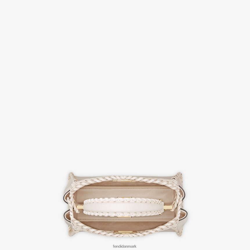 Camellia lædertaske med matchende gevind Kvinder Fendi tilbehør lyserød A44V2D552