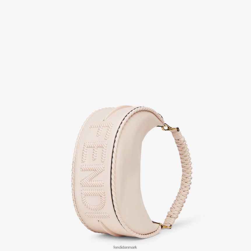 Camellia lædertaske med matchende gevind Kvinder Fendi tilbehør lyserød A44V2D554