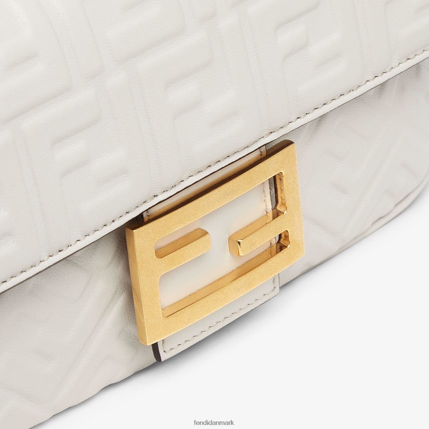 baguette kæde midi læder taske Kvinder Fendi tilbehør grå A44V2D861