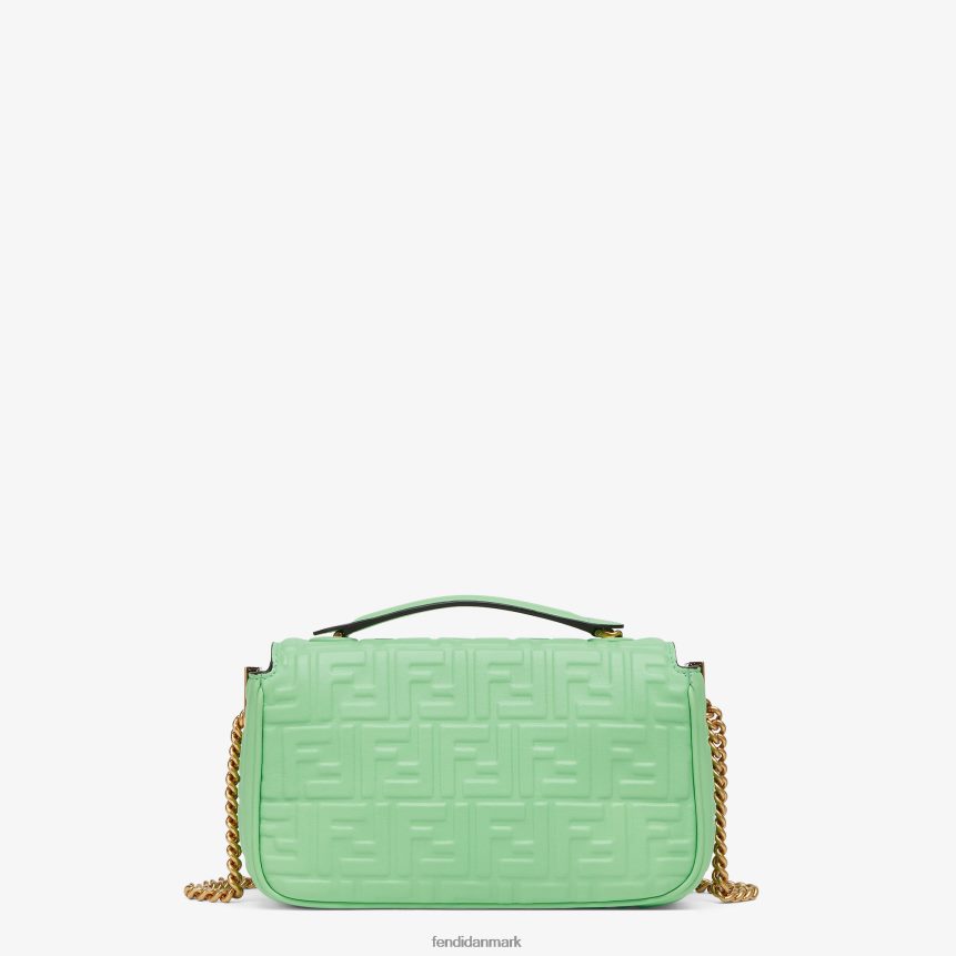 baguette kæde midi nappa læder taske Kvinder Fendi tilbehør grøn A44V2D725