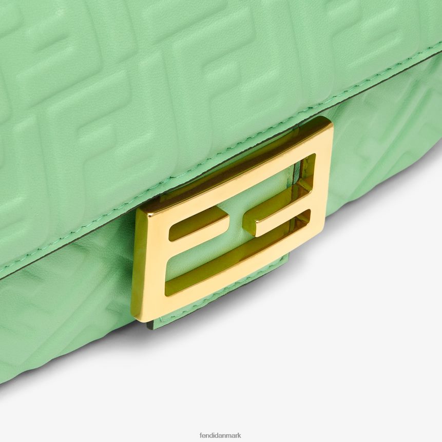 baguette kæde midi nappa læder taske Kvinder Fendi tilbehør grøn A44V2D725