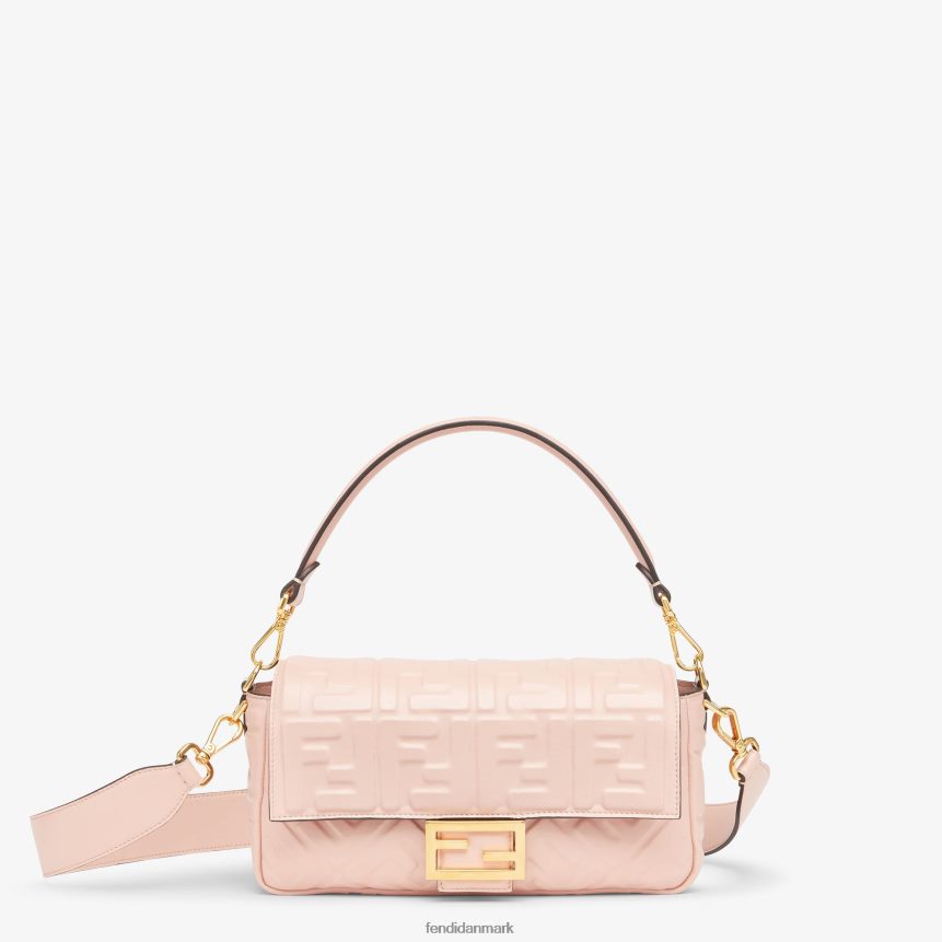 baguette nappa læder taske Kvinder Fendi tilbehør lyserød A44V2D813