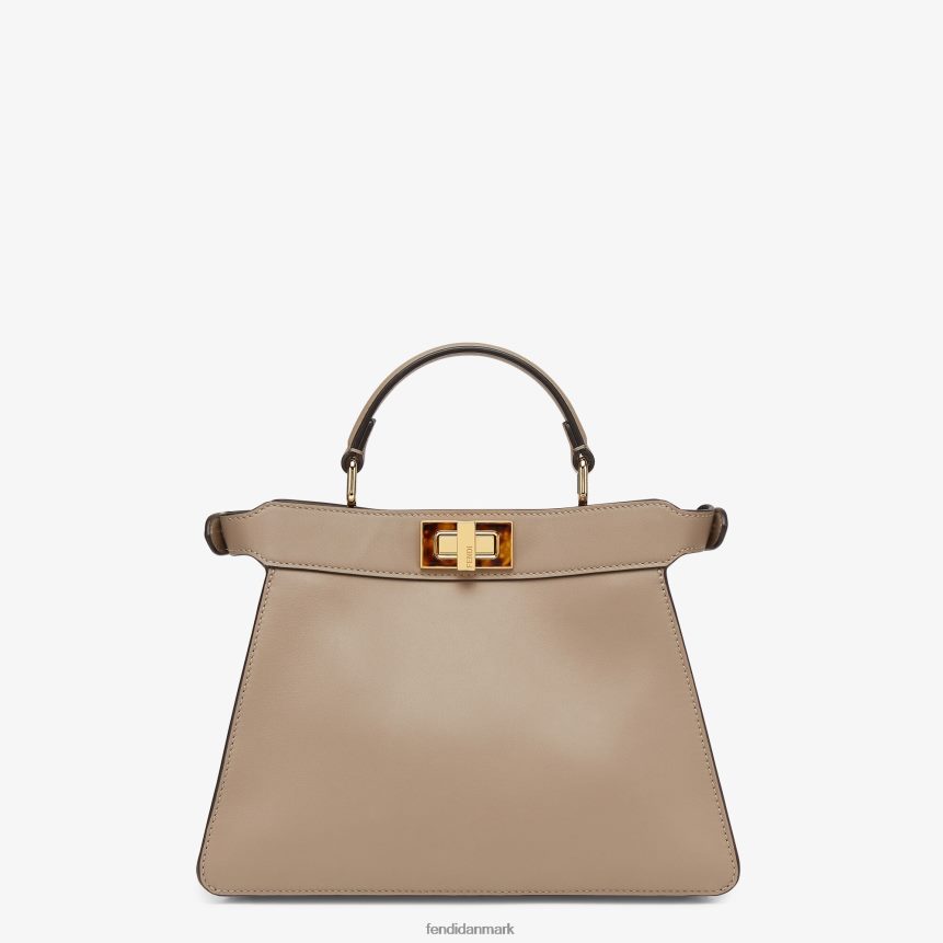 due læder taske Kvinder Fendi tilbehør beige A44V2D609