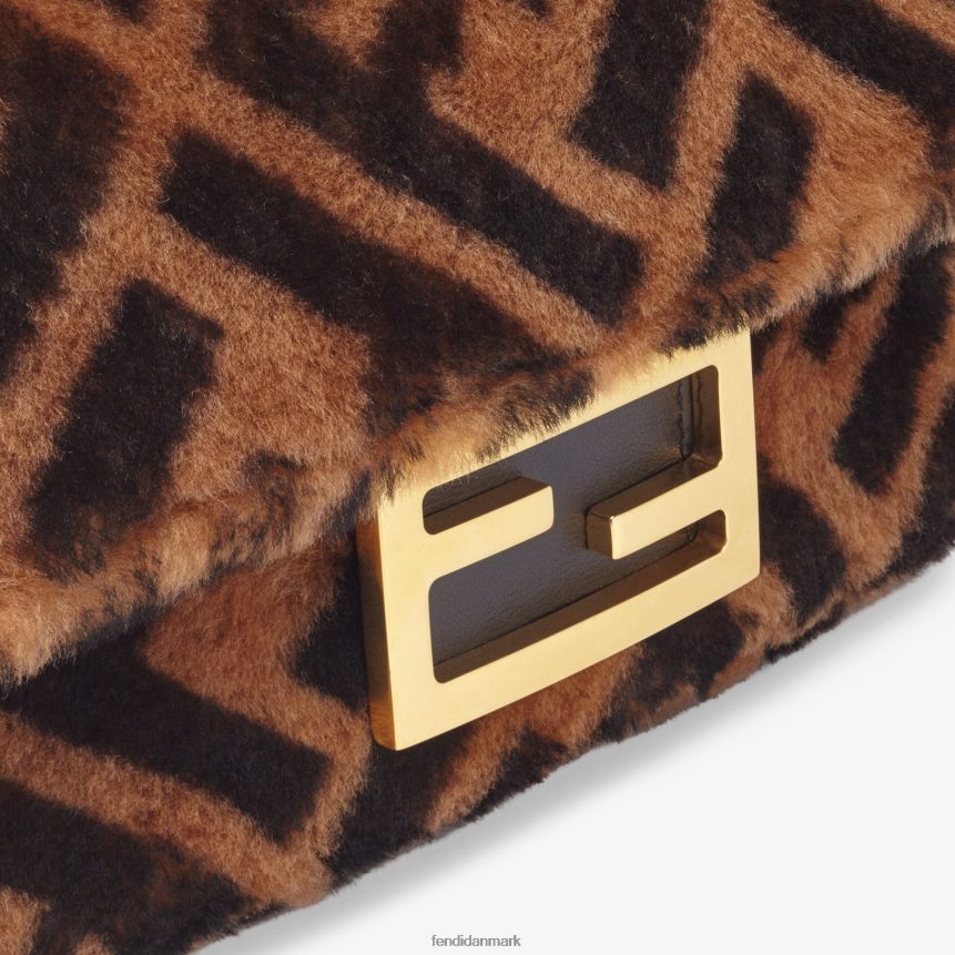 fåreskind taske Kvinder Fendi tilbehør Brun A44V2D682