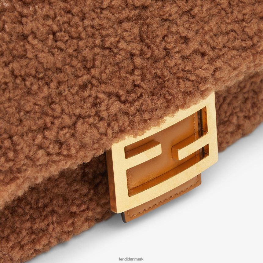 fåreskind taske Kvinder Fendi tilbehør Brun A44V2D752