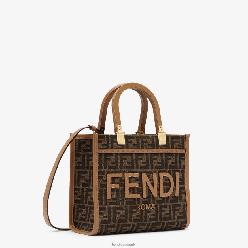 ff jacquard stof shopper Kvinder Fendi tilbehør Brun A44V2D531