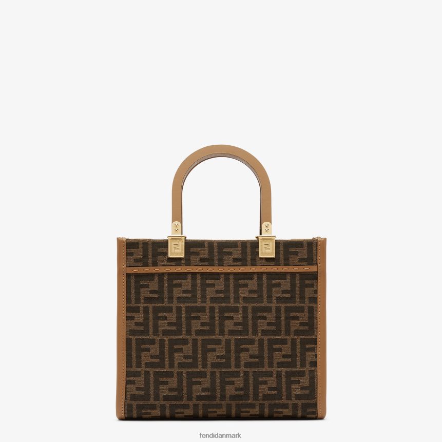 ff jacquard stof shopper Kvinder Fendi tilbehør Brun A44V2D531