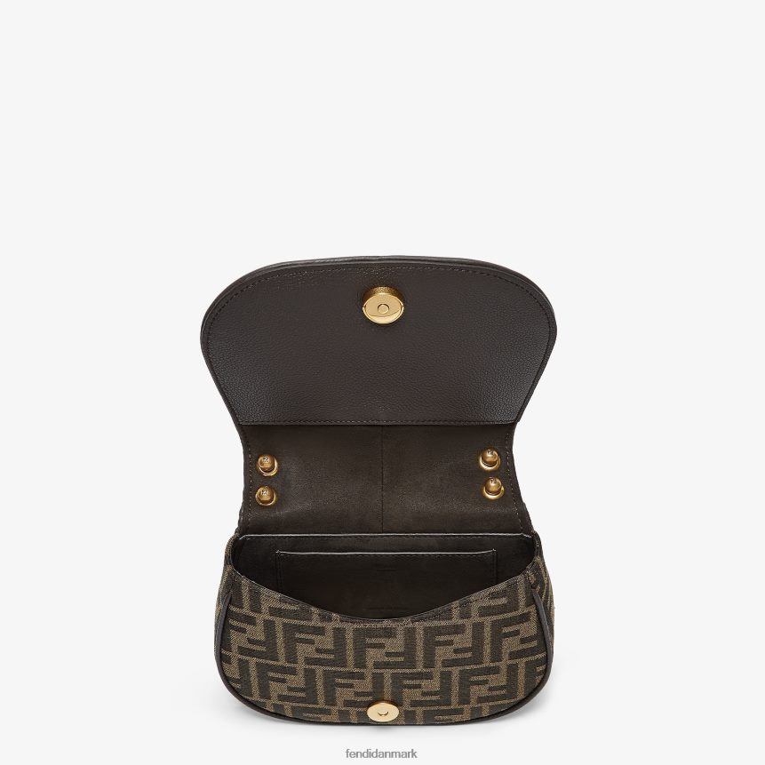 ff jacquard stof taske Kvinder Fendi tilbehør Brun A44V2D519