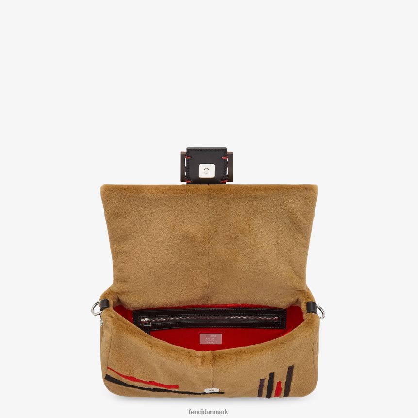indlagt minkpose Kvinder Fendi tilbehør Brun A44V2D838