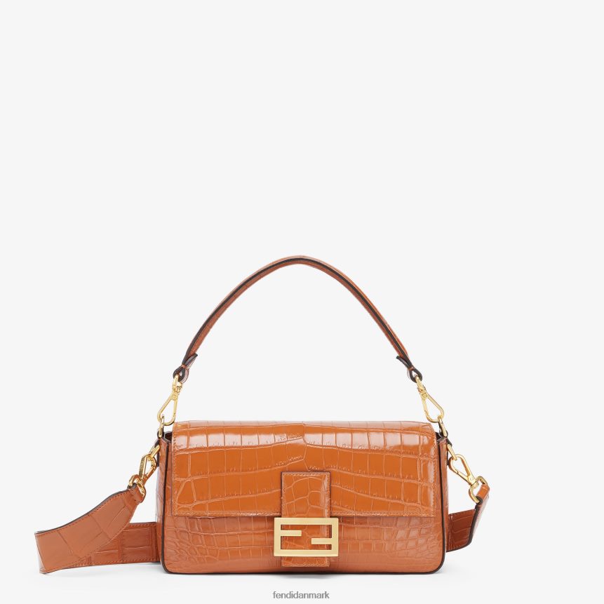 krokodille læder taske Kvinder Fendi tilbehør Brun A44V2D667