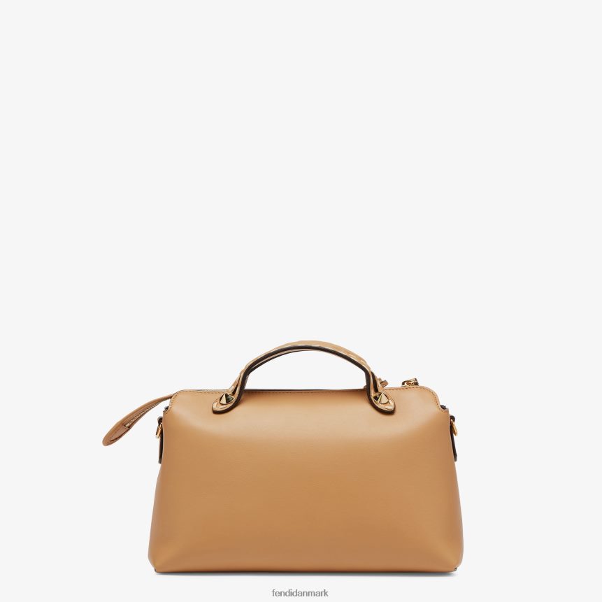 læder og elaphe boston taske Kvinder Fendi tilbehør Brun A44V2D878