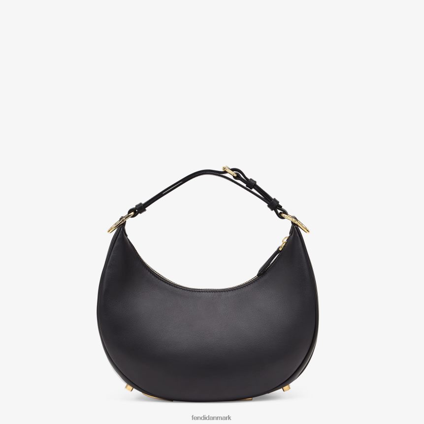 lille grafisk lædertaske Kvinder Fendi tilbehør sort A44V2D526