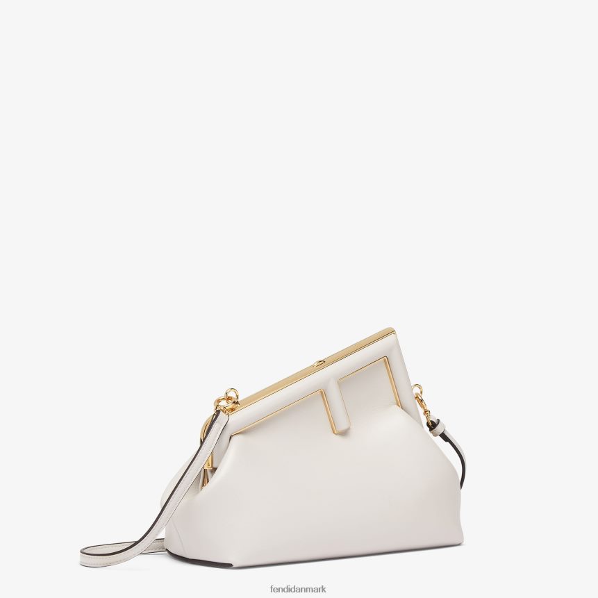 lille lædertaske Kvinder Fendi tilbehør grå A44V2D860