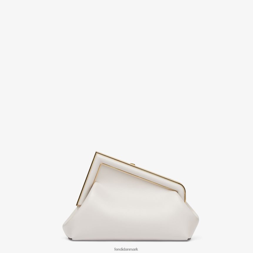 lille lædertaske Kvinder Fendi tilbehør grå A44V2D860