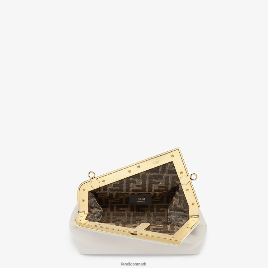 lille lædertaske Kvinder Fendi tilbehør grå A44V2D860