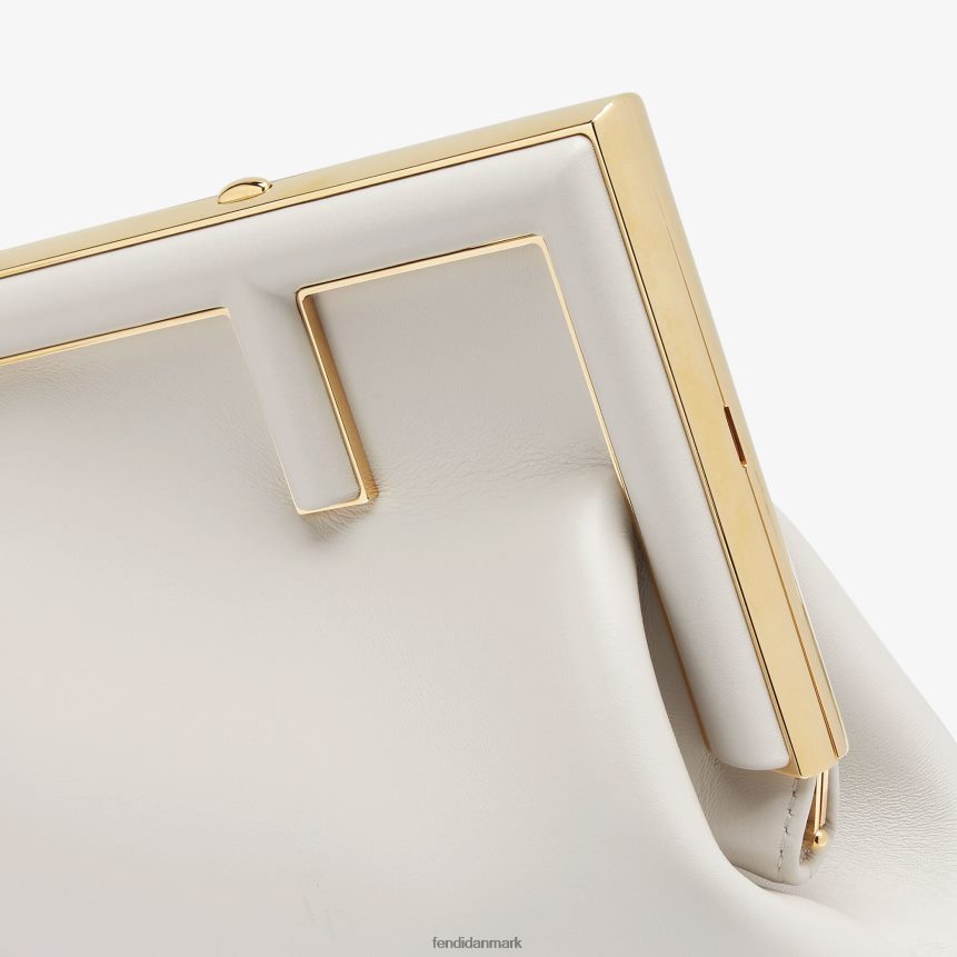 lille lædertaske Kvinder Fendi tilbehør grå A44V2D860