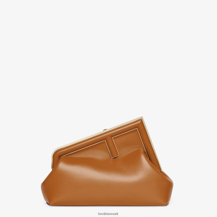 midi læder taske Kvinder Fendi tilbehør Brun A44V2D574