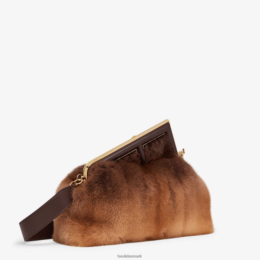 minkpose Kvinder Fendi tilbehør Brun A44V2D839