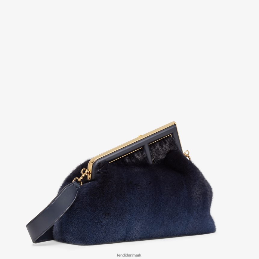 minkpose Kvinder Fendi tilbehør blå A44V2D835