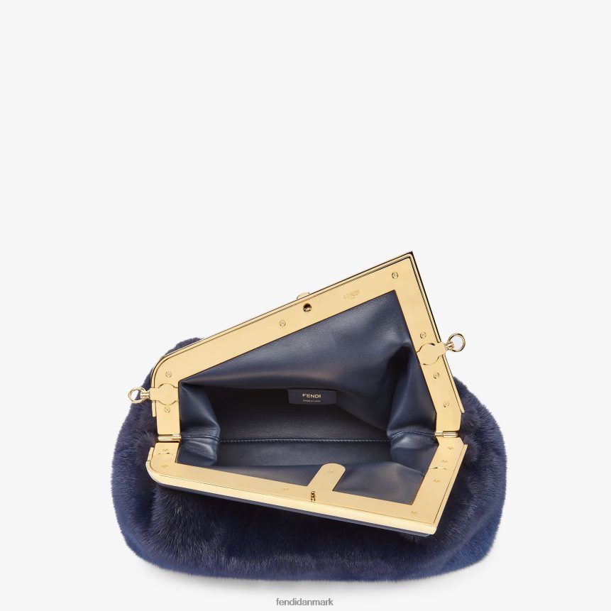 minkpose Kvinder Fendi tilbehør blå A44V2D835